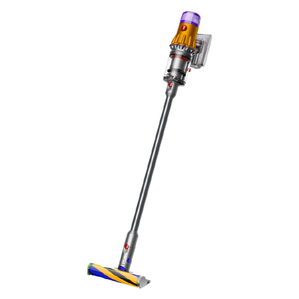 Dyson SV30 V12 Detect Slim Absolute Vacuum Cleaner with Three power modes, LCD screen, Easy to maintain (Yellow/ Nickel, 405880-01)